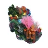 Dekorationer Ankomst Aquarium Artificial Mounted Coral Reef Fish Cave Tank Decoration Ornament Bakgrundslandskap 2201007