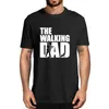 T-shirts pour hommes The Walking Dad Camisetas Hombre Summer Men's Cotton Nouveauté T-shirt Unisexe Humour Funny Femmes Soft Tee Fête des Pères