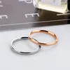 Кольцо из нержавеющей стали Женские пальчики кольца серебряные золотые украшения для свадьбы на день рождения свадьба