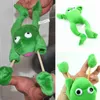 Flying Monkey Toys Chicken Duck Frog Cow Thraining Flying Mlingshot Fun Plush 2022