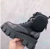 2022 Boot Military Inspired Combat Boots Nylon Bouch f￤st vid vristen med p￥sar No43
