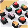 Andere huishoudelijke zonsondergeneringen Home Decor opslag haken fruit dier vorm muurhanger auto accessoires schattig ponsen- deur organisator drop d dh1rc