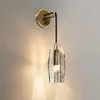 Wall Lamp Post Modern Bedroom Led Bedside El Guest Room Hall Indoor Corridor Background Decoration Crystal