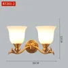 Muurlamp Amerikaans land slaapkamer bed creative simple full coper spiegel koplamp gangpad woonkamer trappen lampen