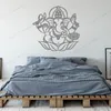 Adesivos de parede Índia yoga mandala hamsa elefante ganesha buda adesivo quarto de estar quarto om decalque decoração de casa cx623