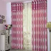 Curtain 1pcs Simple And Modern Chinese Style Punch Curtains Bedroom Bay Window Balcony Shading Rental House Shade Cloth Top F8470