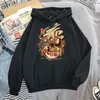 Felpe con cappuccio da uomo Felpe Kawaii Miyazaki Hayao Anime Felpe con cappuccio cartoni animati giapponesi Modello Harajuku Streetwear Felpa con cappuccio moda anni '90 Grafica Primavera Autunno Pullove