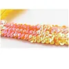 Ostrich Feather Headband Party Supplies Lapper Sequin Charleston Costume pannband Band Ostrich-Feather Elastic Headdess