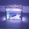 Mini aquarium Betta, petit aquarium pour tortues, reptiles, méduses, poissons rouges, crevettes, boules de mousse, insectes, décorations d'aquarium 2201007