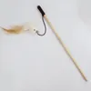 Cat Toys Funny Stick Interactive Kitten Wood Wand Bell Bell Fish Rat Dult Catcher Teaser упражнения для крытого животного 1544 D3