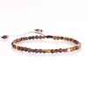 Pulseira de moda 3mm lapis natural tigre olho emaranhando pulseiras de pedra à mão podem trazer sorte a amor para homens e mulheres