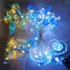 Sznurki świąteczne światło oceaniczne skorupę morską sznur LED Fairy Garland Holiday Lighting Dzieci urodziny