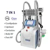 Bärbar bantmaskin Cool Tech Cavitation RF Fat Freezing Machine CoolSculption Double Chin 360 Frozen Cup with 3 Cryo Handle