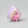 ＃55ミックスリキッドクリームまたは完璧な粉末化粧品に適した花びら形の基礎メイクアップブラシ