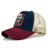 Шариковые кепки, летние мужские бейсбольные сетчатые кепки с костями, шляпы-дальнобойщики для женщин, дышащая шляпа от солнца, клоунская вышивка, Casquette Dad, кепка для рыбалки3620329