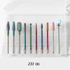 Nail Art Kits 10 PC Universal Drill Bits Diamond Milling Cutter Dead Skin Remover Gel Polisher slijpen Pedicure Manicure