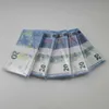 Fournitures de fête Film Money Banknote 5 10 20 50 Dollar Euros Réaliste Toy Bar Props Copie Monnaie Faux-billets 100 PCS / Pack haute qualité8ZKN