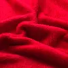 Blanket Red Flannel Blanket Soft Throw Blanket On Sofa Bed Plane Travel Plaids Adult Home Textile Solid Color Blanket Travel R230615