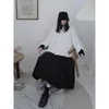 Kobiet Down Umi Mao 2022 Winter Yamamoto Style Japońska sztuka Krótka dziewięcio-śladowa bawełniana kurtka płaszcza Kobiety swobodna luźna warstwa marki