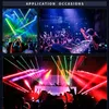 Neue bewegliche Scheinwerfer Bühnenbeleuchtungsausrüstung Party 18x10W 3 Köpfe RGB Laser LED Disco Lights