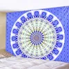 Hapaslar Hindistan Mandala Desen Ev Dekorasyon Fantezi Sahne Goblen Duvar Hippi Bohem Dekoratif Sayfası Yoga Mat Plajı