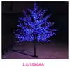 Decorazioni natalizie Luz De LED Cherry Blossom Tree Light 1.5M 1.8M Lampada Paesaggio Illuminazione esterna per decorazioni di nozze