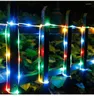 Строки 7 м/12/22 млн. Светодиодные трубчатые трубчатые веревочные струны световые лампы RGB Рождественский декор рождественские светильники-8 водонепроницаемая гирлянда