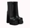 Realfine888 Boots 5A Aevitas platform enkellaars voor dames met doosmaat 35-41