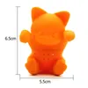 Strumenti da tè simpatici cartoni animati a forma di gatto blacktea infuser infuser di grade al cibo silicone sciolte sciolte spezie arancione arancione creativ6797446