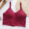 Bustiers Corsets Push Up Femmes Tube Top Sexy Retour Fermeture Soutien-Gorge Respirant Coton Bralette Ajusté Réservoir Sous-Vêtements