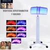 7 Kleur PDT LED -Licht Beauty Fotodynamische lamptherapie Acne Behandeling Huid Verjongingsmachine Wrinkle verwijdering Huid Bluitend gezichtsmasker Home Spa