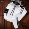 Männer Trainingsanzüge Winter Hoodie Sets Männer Trainingsanzug Casual s Sweatshirt Jogginghose Teil Set Pullover Streetwear Kleidung Jogger Anzug G221010