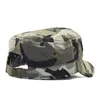 Berets Red Pentacle Broidered Hat Revolutionary Base Memorial Camouflage Camouflage Baseball Cap respirante