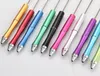 Add A Bead Ballpoint Pen Water Drop Top DIY Beadable Metal Pen Handcraft Decorative Fancy Jewelry Diamond Handmade Lady Gift