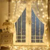 Stringhe Luci per tende a LED per esterni Stringa Ghiacciolo impermeabile Ghirlanda di luce sulla finestra Lampada da giardino Decorazione dell'anno natalizio
