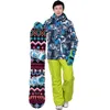 Skieing Costumes Marsnow Suis-ski Veste mâle et pantalon hivernal extérieur extérieur imperméable Sim de neige à neige des hommes pour le snowboard 221008