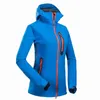 Giacche da caccia Giacca Softshell Donna Escursionismo all'aperto Alpinismo Parka Impermeabile termico foderato in pile Giacca a vento antivento impermeabile