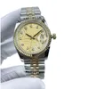 Super wysokiej jakości bransoletka dla mężczyzn 36 mm szampana złoto ze stali nierdzewnej akcesoria zegarków Business Business Wristwatch