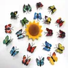 Artificial 3D Butterfly Fridge Magnet Sticker Refrigerator Magnets Home Decoration Toy Nature