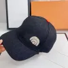 Designer Baseball Caps Marque de mode Lettre Chapeau Dames Réglable Base Ball Cap Couple Street Style