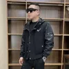 Herrjackor Designer Designer Jacket Hoodie Men's Casual dragknapp Knapp Cardigan L￥ng￤rmad kappa Fashionabla Simple 4XL 5XL LWG7