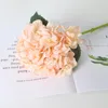 Fleurs décoratives grande fleur d'hortensia Bouquet de soie artificielle pour mariage événement décor mariée faux Floral maison fête mise en page