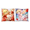 Cuscino Fate Characters Throw Covers Copertura decorativa per soggiorno Divano di casa Anime Stampa su 2 lati 45x45