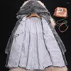 Femme fourrure harppihop luxe authentique pièce de vison veste de manteau d'automne femmes femmes chaudes couches extérieures vêtements 3xl