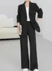 Damskie garnitury Blazers Femme Formal Kurtka spodnie biuro dama stroje jesienne swobodne kobiety dwa sztuki zestaw elegancki blezer spantsit 221008