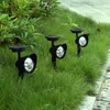 4ed Solar Plug-in Spotlight Waterproof Outdoor Landscape Garden Lawn Trail Light Community Street Lighting Decoration