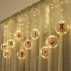 문자열 USB Fairy Lights Garland Led String Kids Room 크리스마스 장식 Tree Home Garden Year 2022