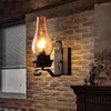 Wall Lamps Retro Industrial Style Iron Art Lights American Attic Balcony Bedroom Bedside Interior Lighting Aisle Bar Decorative