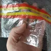 Transparent potato woven Packaging Red and yellow stripes high 75cm wide 45cm Polypropylene material 100 piece