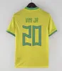 2022 Brazils Vini Jr. Piłka nożna Brasil Casemiro 22 23 Drużyna narodowa G. Jesus P.Coutinho Home Away Men Kit Kit L.paqueta T.Silva Pele Marcelo Football Shirt